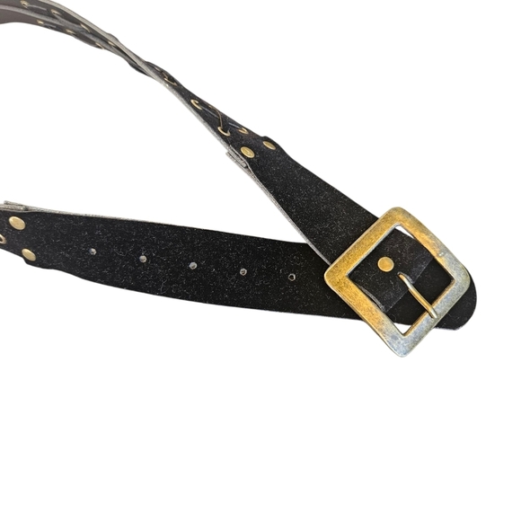 Square Buckle Lightweight Belt Women 34" - Picture 4 of 5